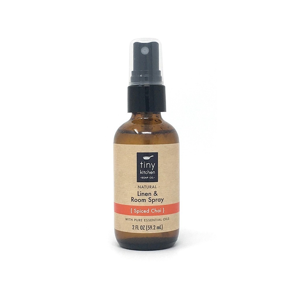 Spiced Chai Natural Essential Oil Linen and Room Spray, 2 oz